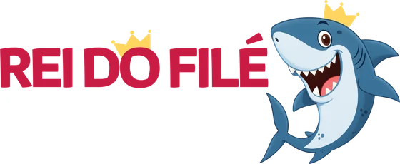Logo Rei do Filé Peixaria