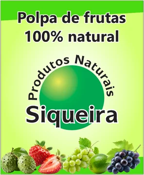 Logo Siqueira Produtos Naturais — polpa de frutas